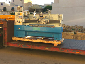 Precision heavy duty lathe machine delivered to our satisfied customers