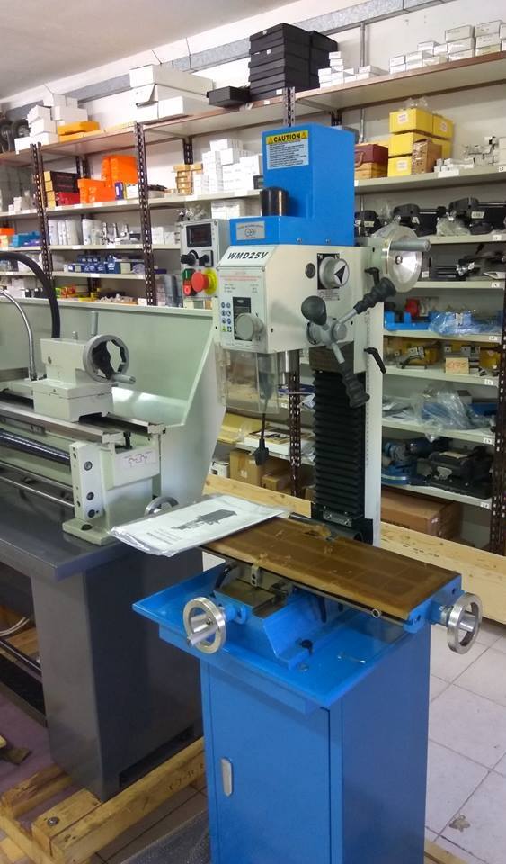 Precision small milling machines available from stock