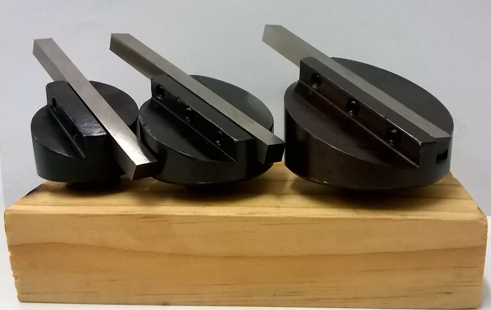 Fly cutter set complete with cutters 3/4