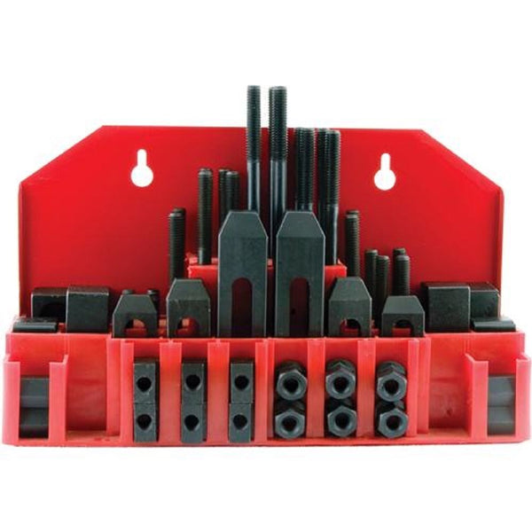 58pc clamping tool set 10mm studs thread x 12mm tee nuts