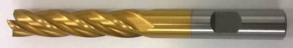 HSS 4FLUTE TINCOATED END MILLS LONG SERIES