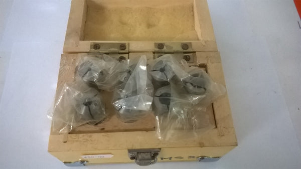 Tapper Collect Set MT2 TAPER METRIC COLLET SET – Shapiro Enterprises