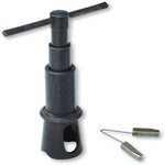 Self aligning tap and reamer holder