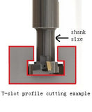 HSS T-slot cutters